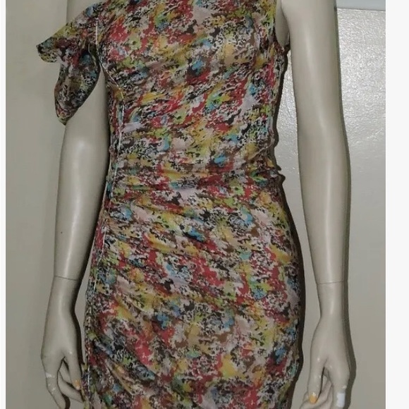 Vintage Cathy Malandrino silk dress - Picture 5 of 14